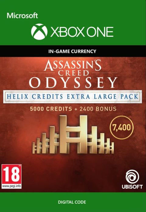 цена Assassin's Creed: Одиссея. Helix Credits XL Pack [Xbox One, Цифровая версия] (Цифровая версия)