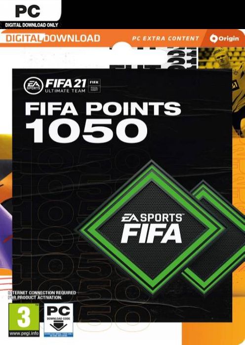 цена FIFA 21 Ultimate Team. 1050 очков FIFA Points [PC, Цифровая версия] (Цифровая версия)