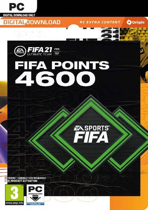 

FIFA 21 Ultimate Team. 4600 очков FIFA Points [PC, Цифровая версия] (Цифровая версия)