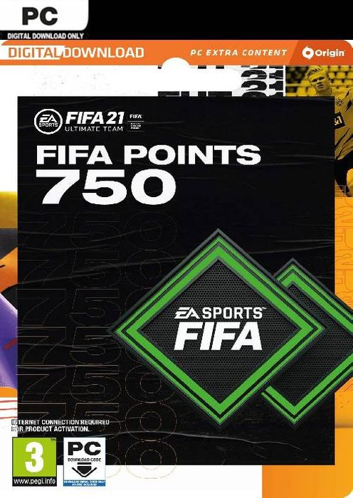 

FIFA 21 Ultimate Team. 750 очков FIFA Points [PC, Цифровая версия] (Цифровая версия)