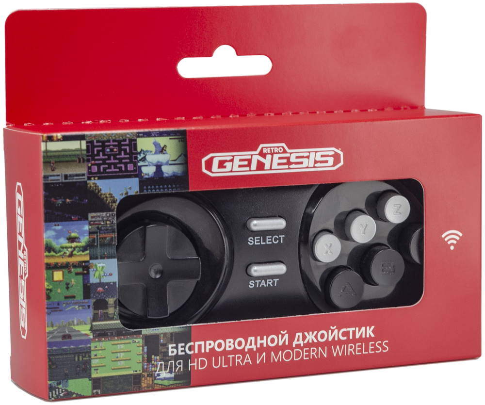 

Джойстик 16 Bit P1 беспроводной для Retro Genesis HD Ultra