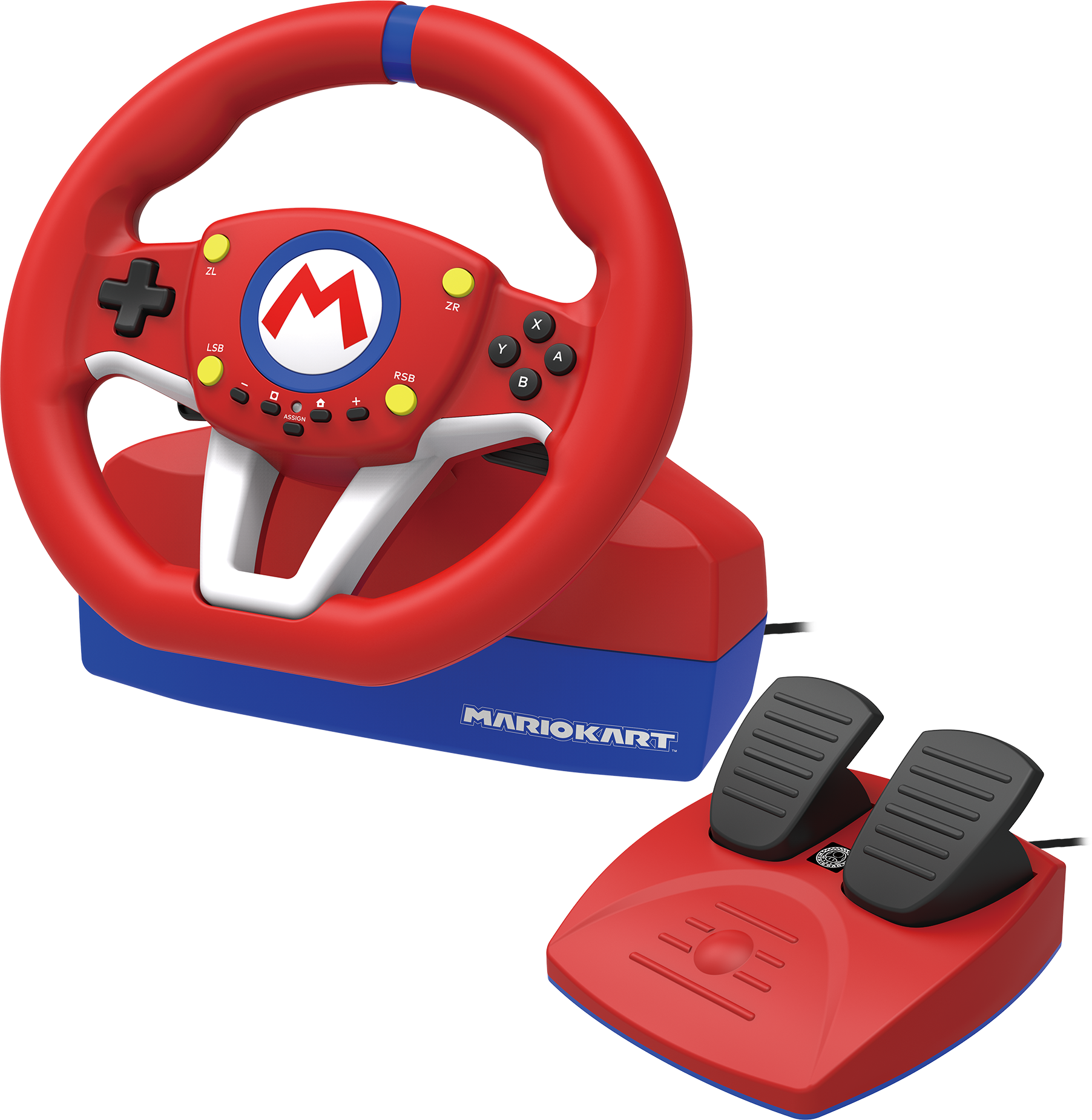 Руль Hori Mario Kart racing wheel pro для Nintendo Switch (NSW-204U)