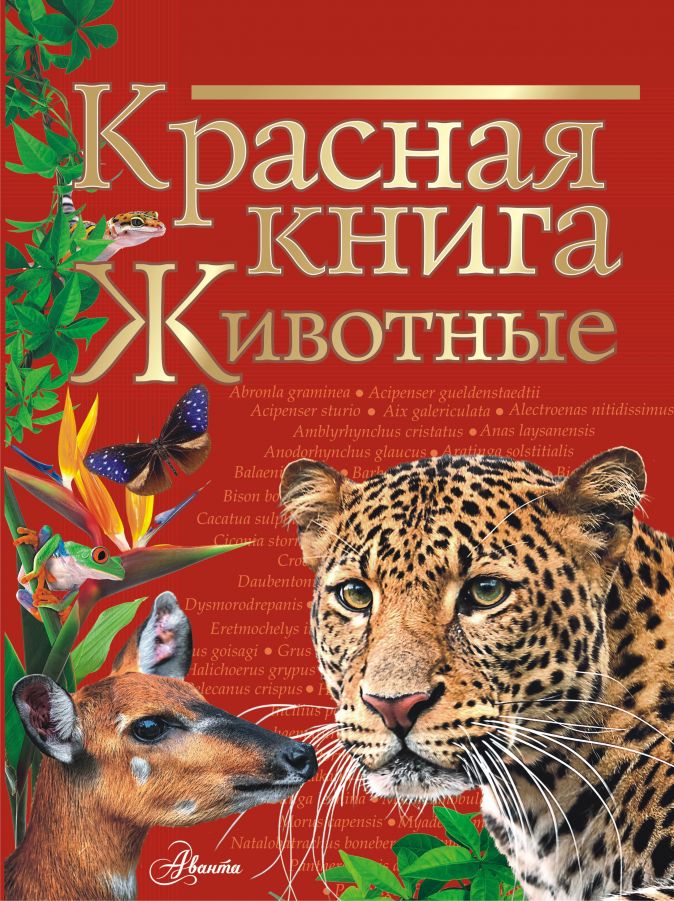 цена Красная книга. Животные