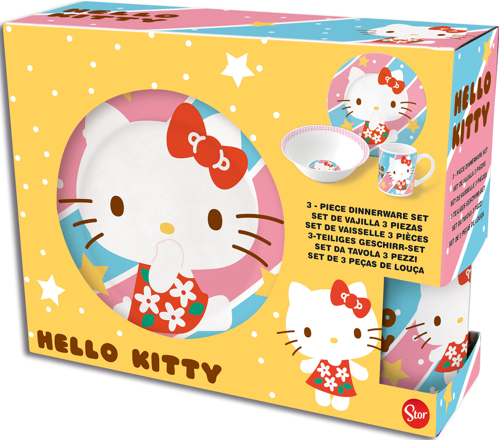 цена Набор посуды Hello Kitty (керамика)