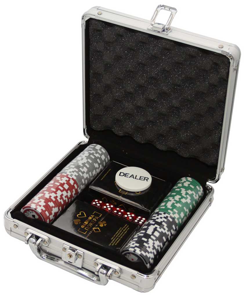 Набор для покера Фабрика покера (100 фишек)