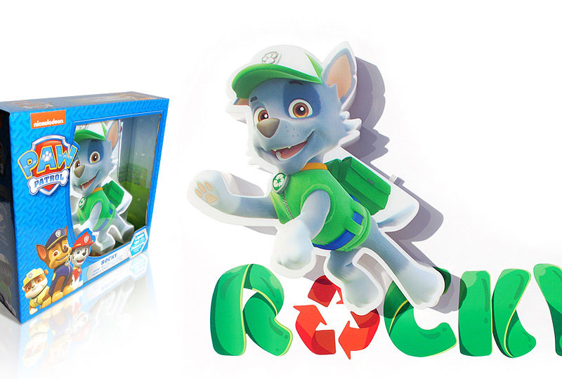 

Светильник 3D: Paw Patrol – Rocky Mini