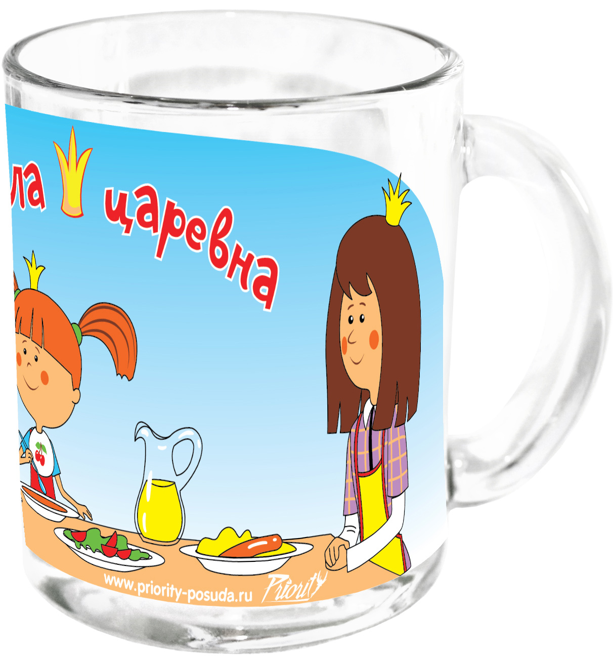 

Кружка Жила была Царевна