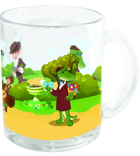 

Кружка Чебурашка и крокодил Гена