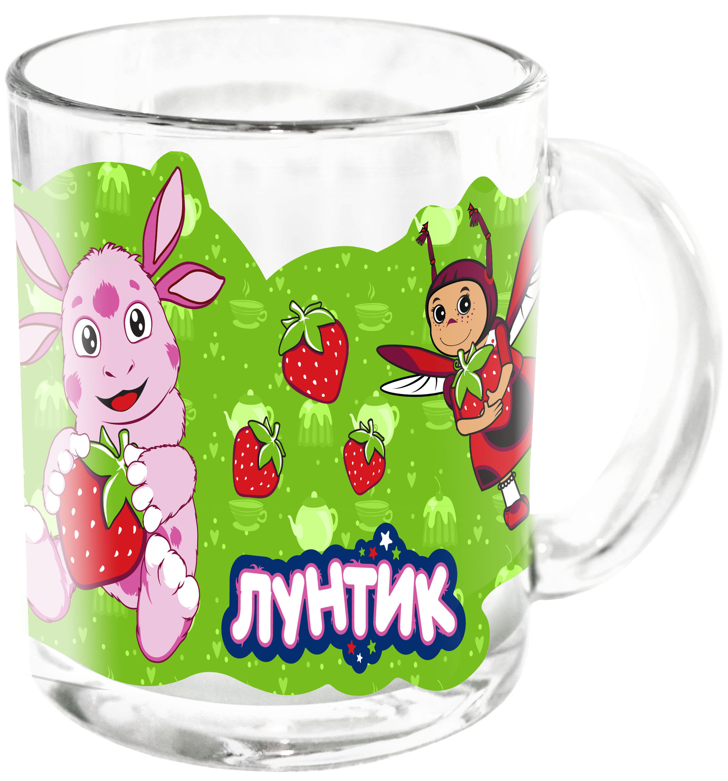 

Кружка Лунтик: Зелёный