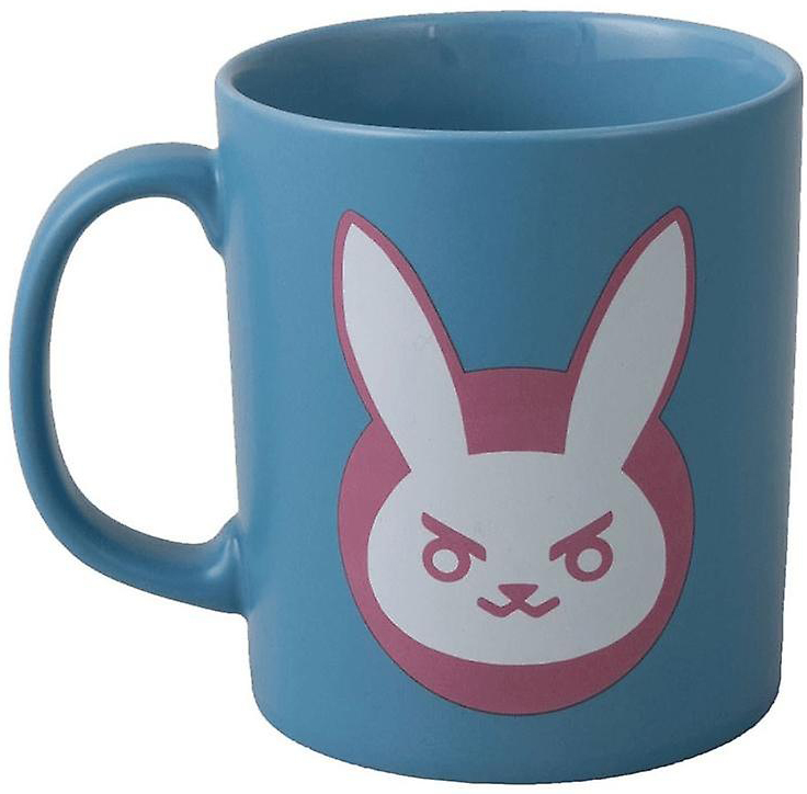 

Кружка Overwatch: D.VA Logo (Голубая)