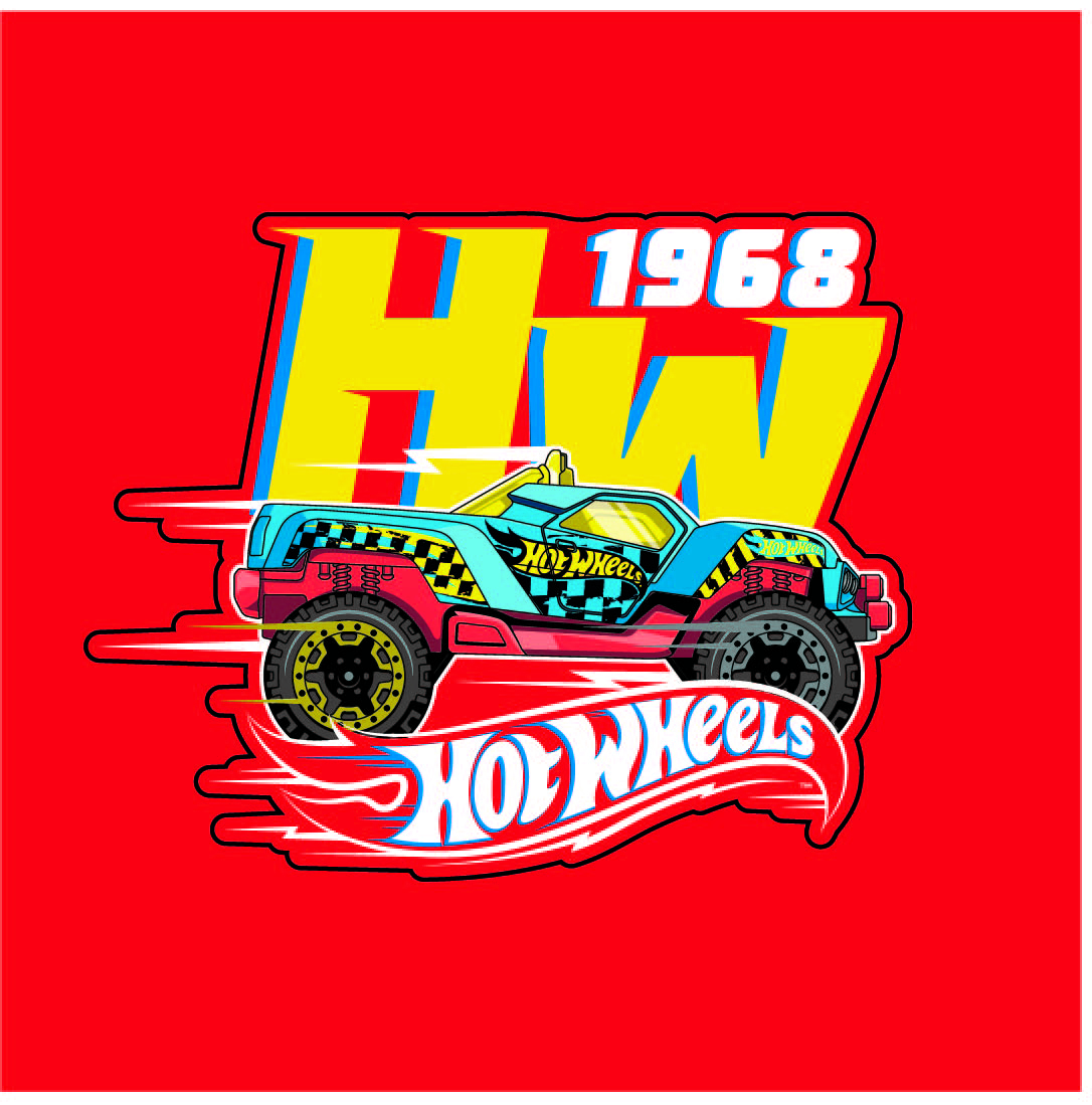 

Наклейка-патч для одежды Hot Wheels 3