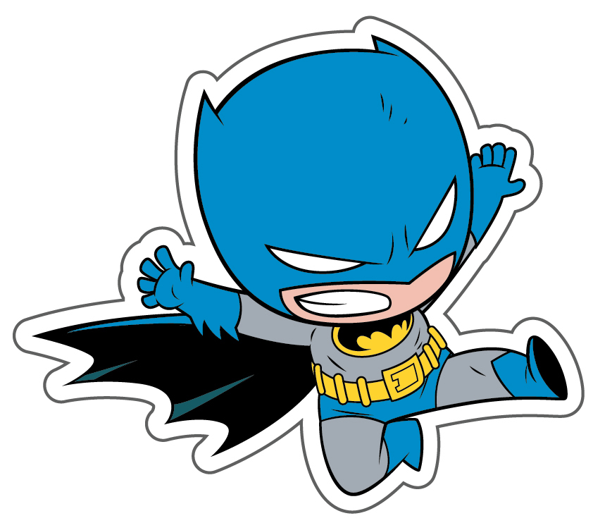 Наклейка-патч для одежды DC Super Friends: Бэтмен 1