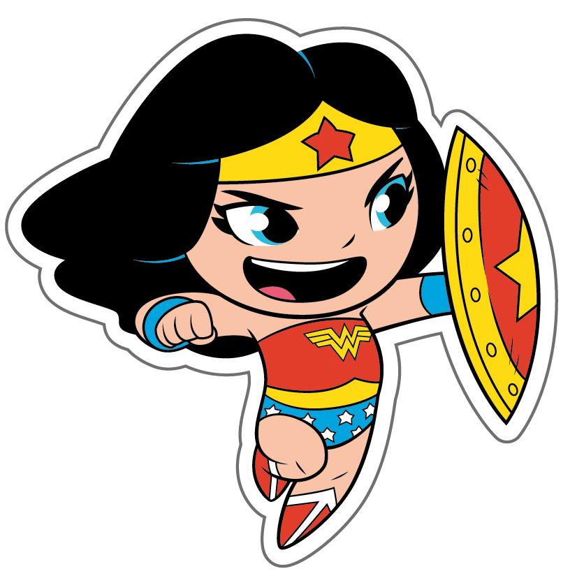Наклейка-патч для одежды DC Super Friends: Чудо-Женщина 1 цена и фото