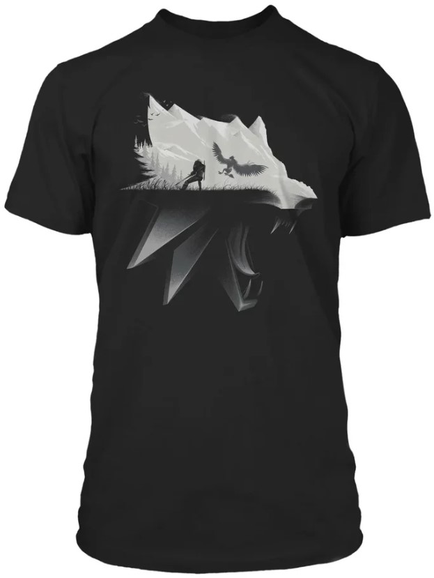 

Футболка The Witcher: Wolf Silhouette