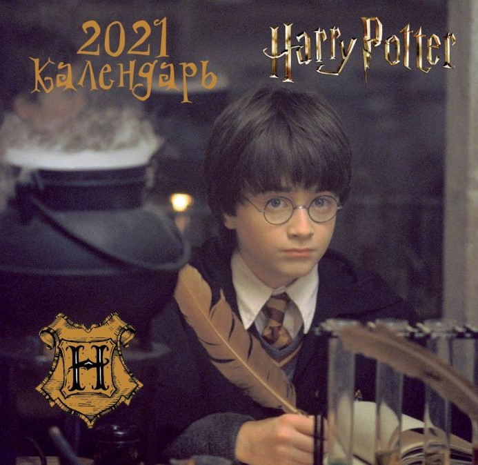 

Календарь настенный Harry Potter 2021