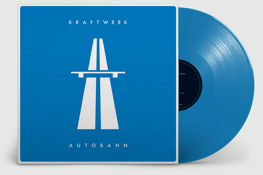 Kraftwerk &ndash; Autobahn. Coloured Blue Vinyl (LP) от 1С Интерес