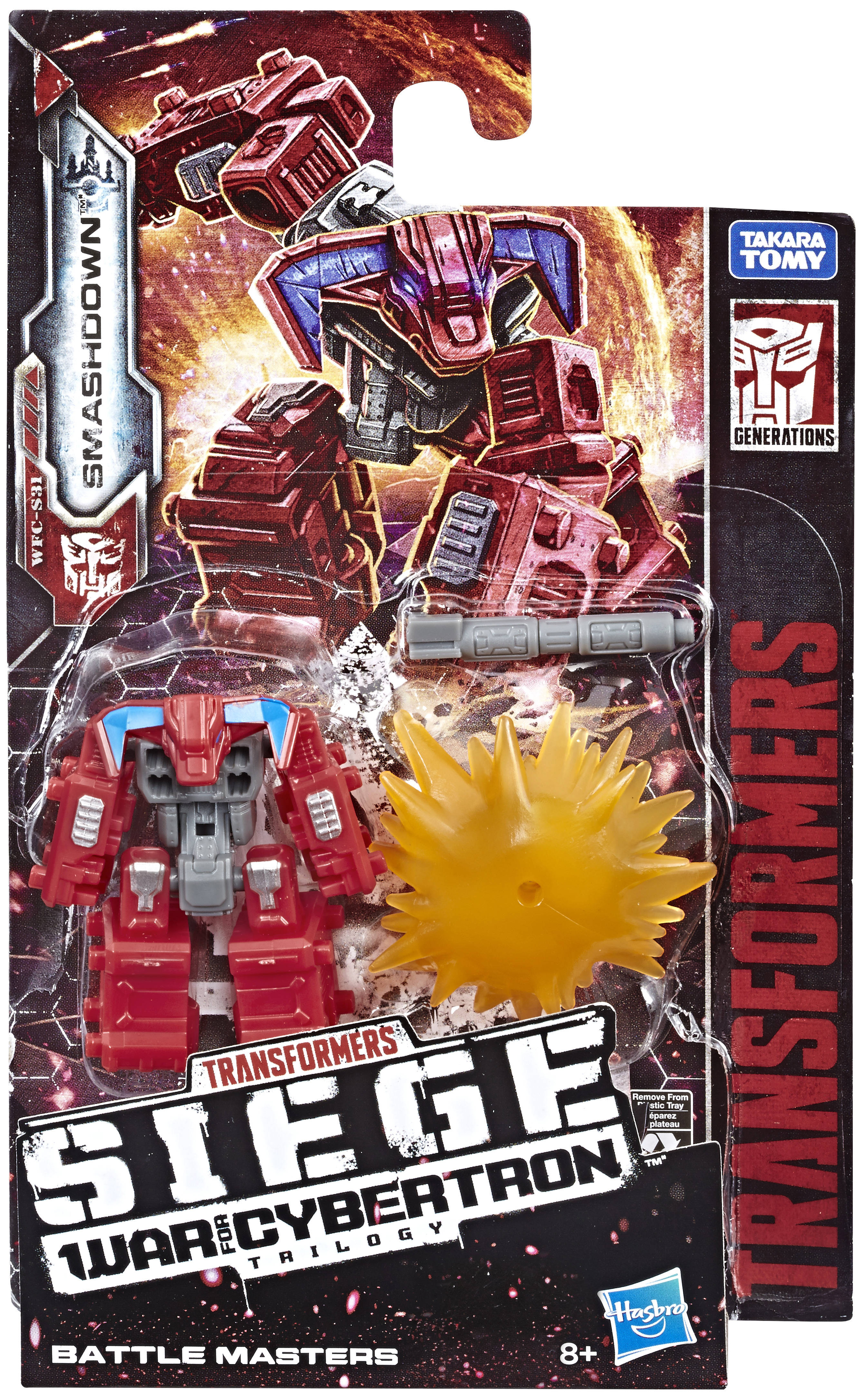 

Фигурка Transformers: War For Cybertron. Siege – Battle Masters (в ассортименте)