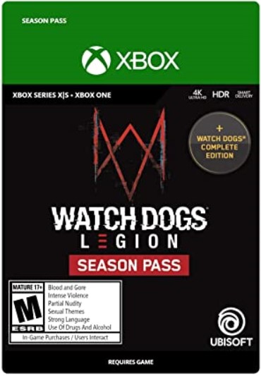 

Watch Dogs Legion. Season Pass. Дополнение [Xbox, Цифровая версия] (Цифровая версия)