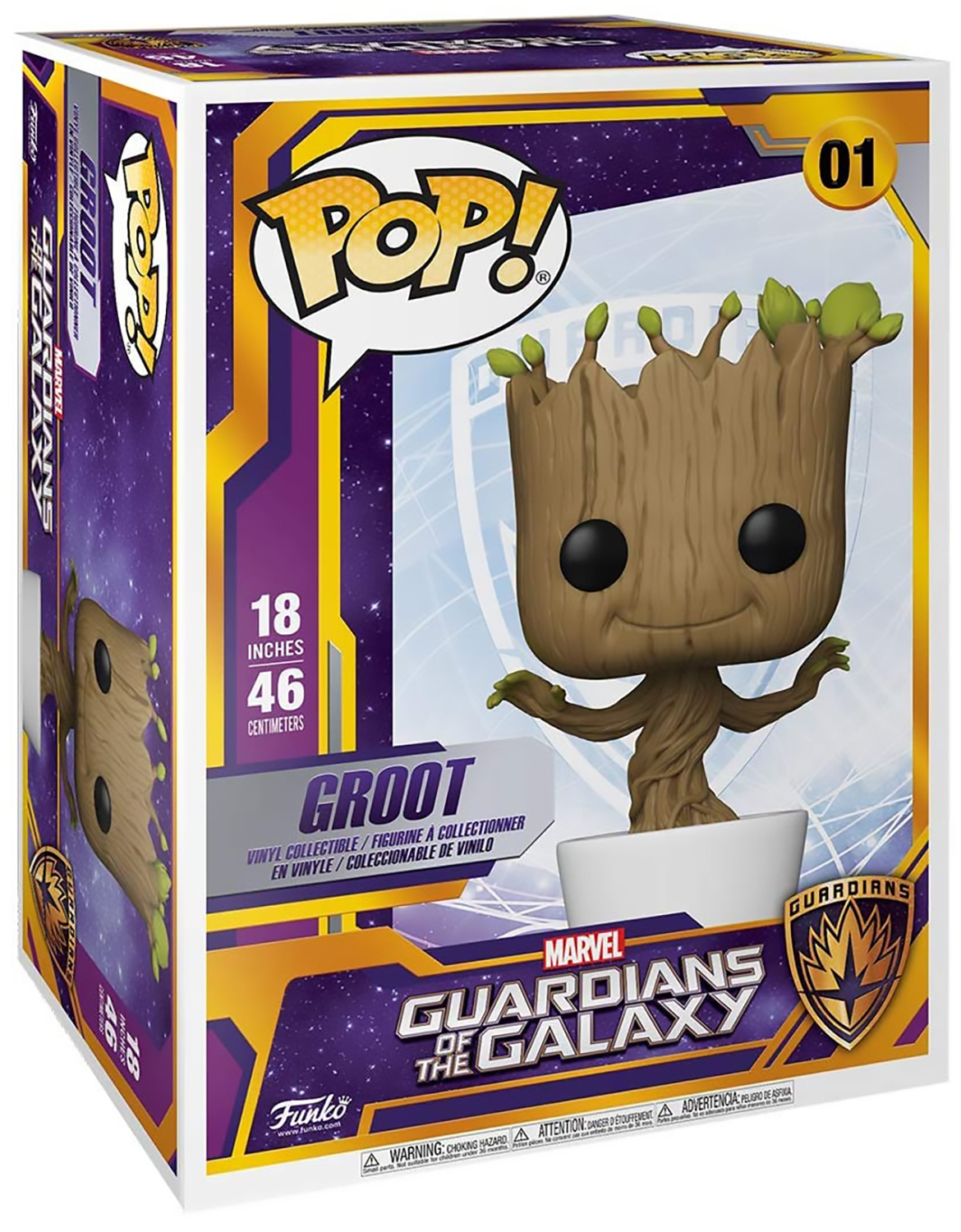 Фигурка Funko POP Marvel: Guardians Of The Galaxy – Dancing Groot (46 см)