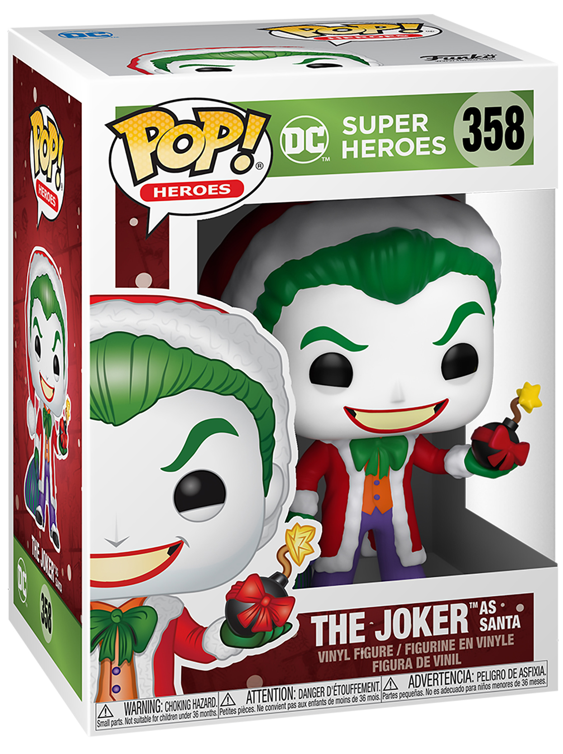 

Фигурка Funko POP Holiday: DC Super Heroes – The Joker As Santa (9,5 см)