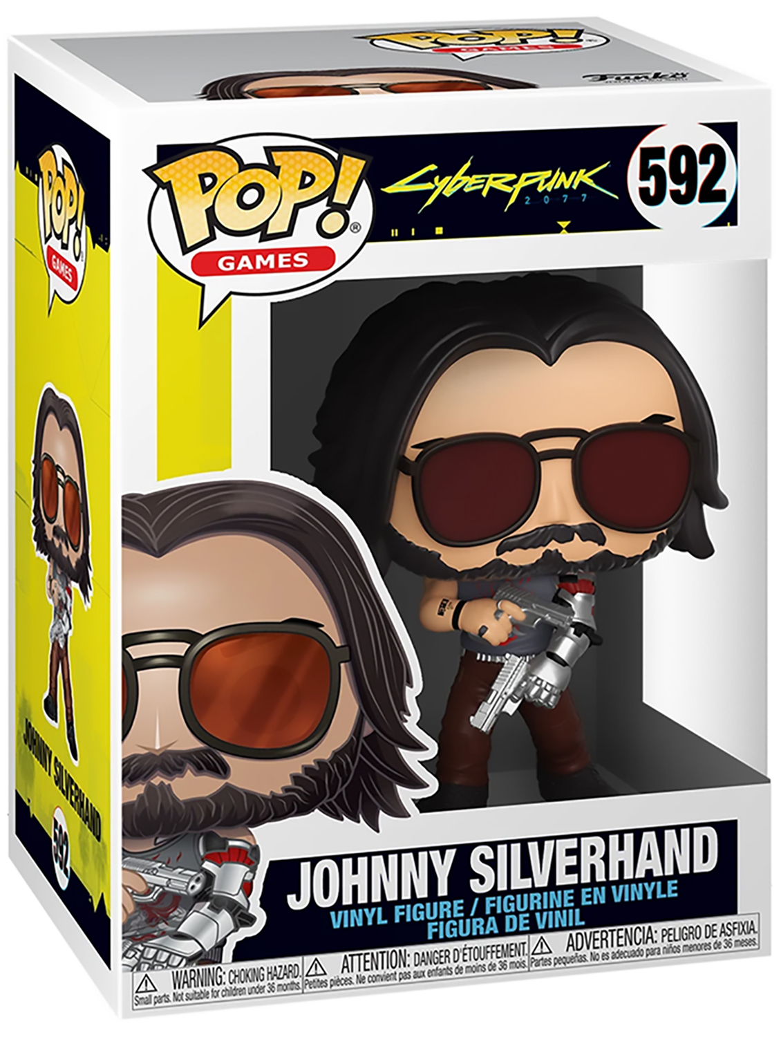 

Фигурка Funko POP Games: Cyberpunk 2077 – Johnny Silverhand With Gun (9,5 см)