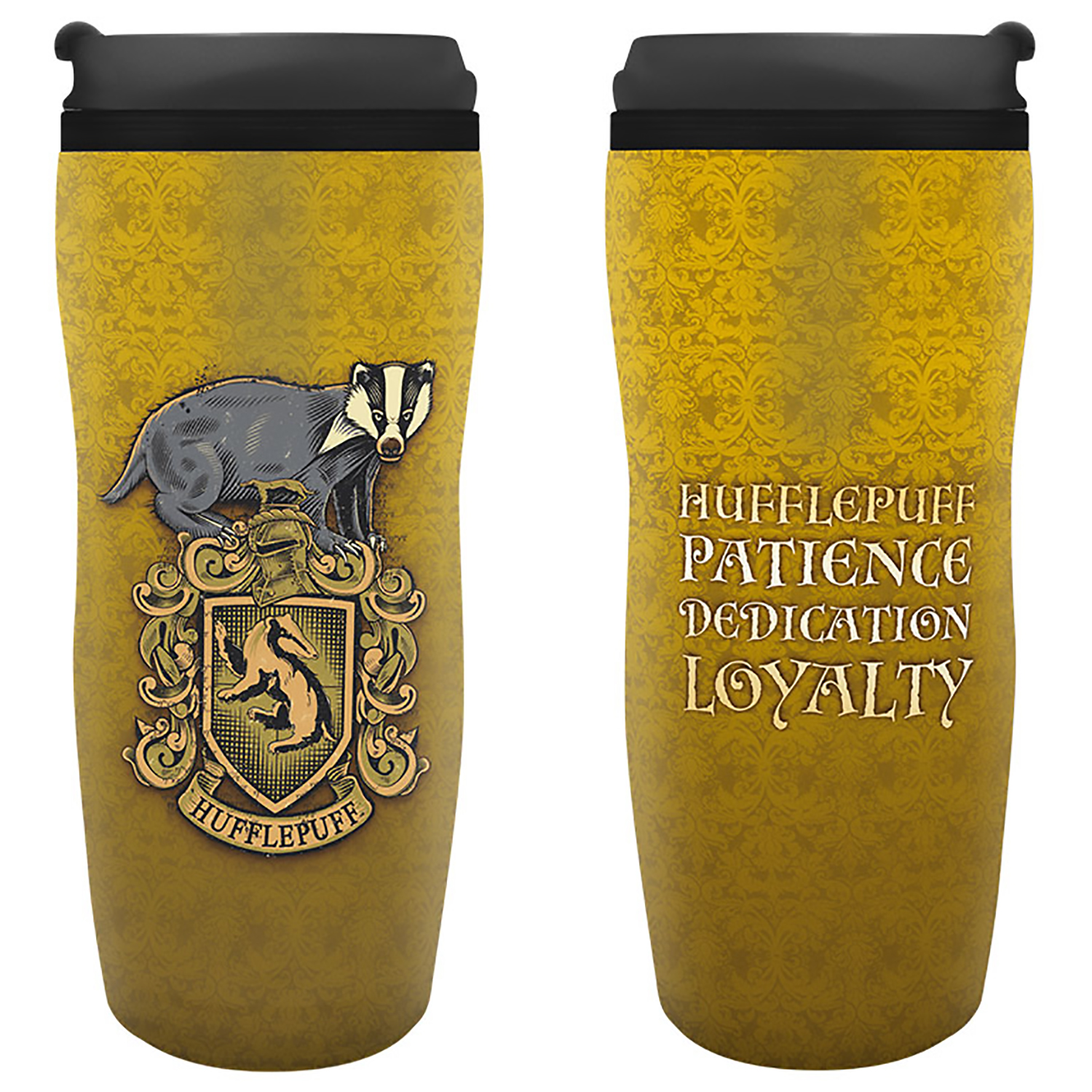 Кружка-термос Harry Potter: Hufflepuff Travel Mug (355 мл.) цена и фото