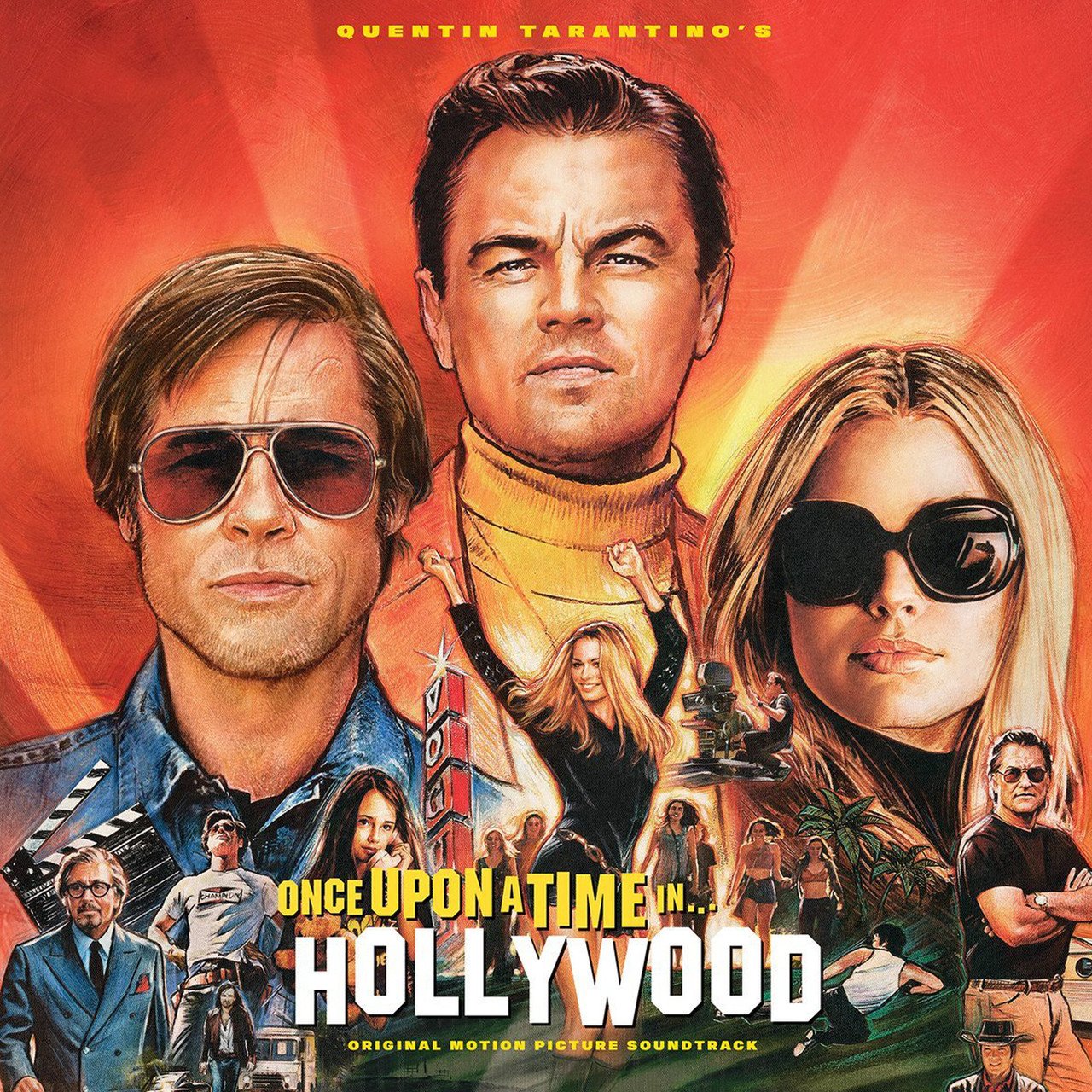 OST Once Upon A Time In Hollywood: Limited Edition. Coloured Vinyl (2 LP) от 1С Интерес