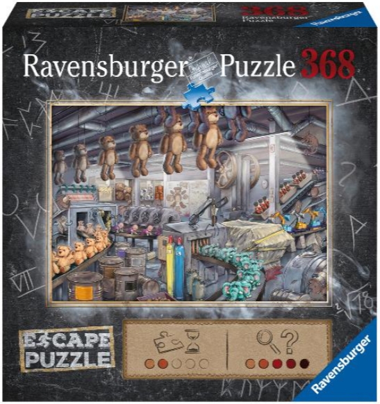 

Пазл-квест Ravensburger «Фабрика игрушек» (368 элементов)