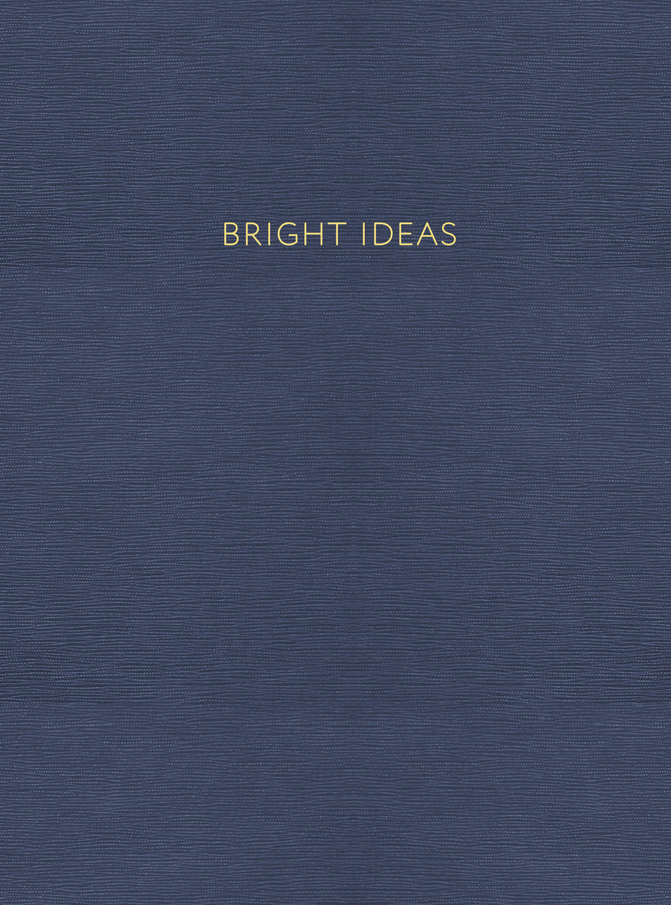 Блокнот Bright Ideas (Синий)