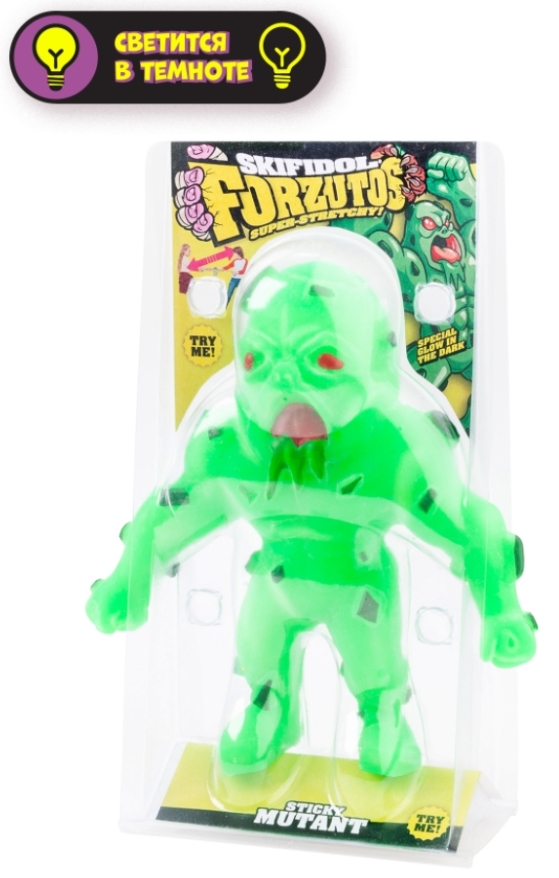 Фигурка-тянучка Forzutos: Sticky Mutant Green (14 см)