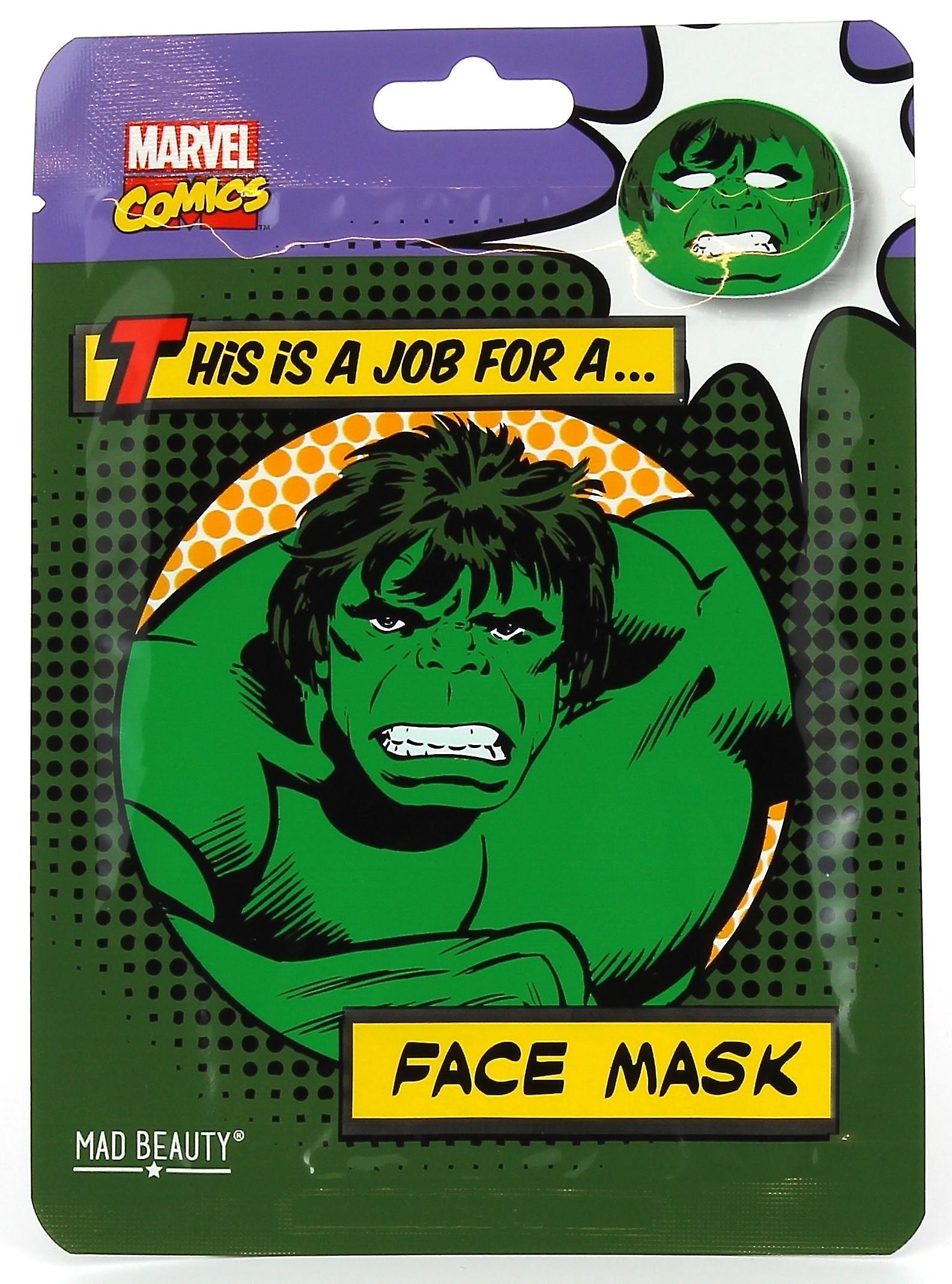 Маска для лица Marvel: Hulk – Увлажняющая