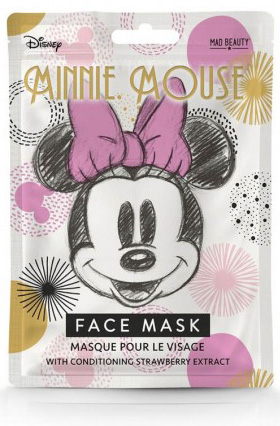 

Маска для лица Disney: Minnie Mouse – Увлажняющая с экстрактом клубники
