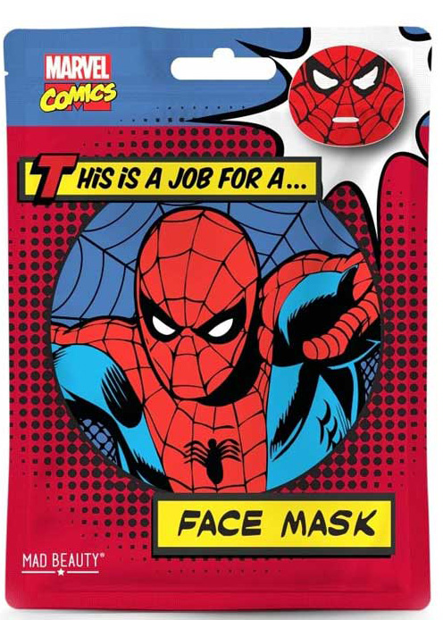 Маска для лица Marvel: Spider-Man – Увлажняющая