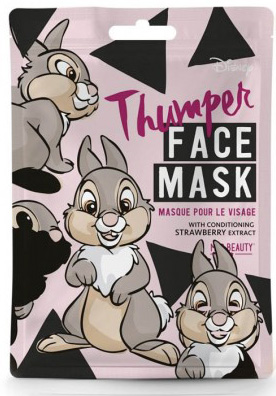 

Маска для лица Disney: Thumper – Увлажняющая c экстрактом клубники