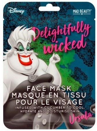 Маска для лица Disney: Villains Ursula – Увлажняющая c экстрактом маракуйа