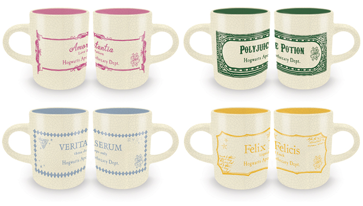 

Набор кружек Harry Potter: Potions Collection Coloured Inner (125мл) (4-Pack)
