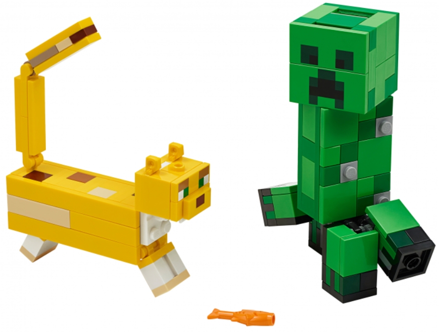

Конструктор LEGO Minecraft: Большие фигурки Minecraft – Крипер и Оцелот