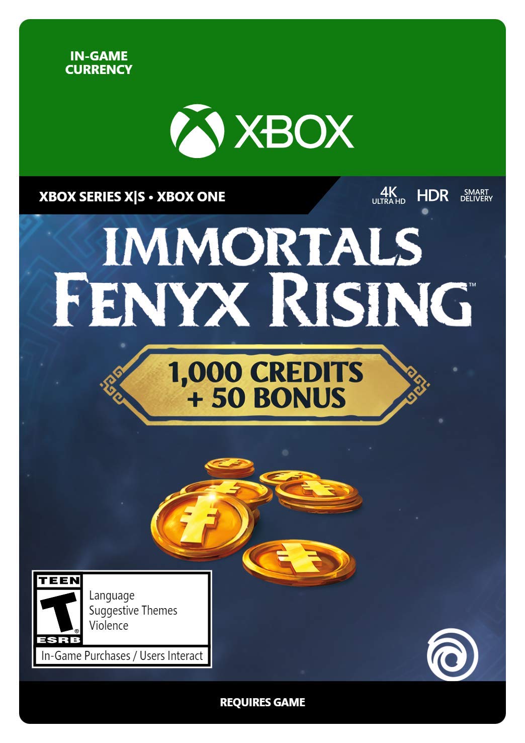 

Immortals Fenyx Rising. Medium Credits Pack. 1050 кредитов [Xbox, Цифровая версия] (Цифровая версия)