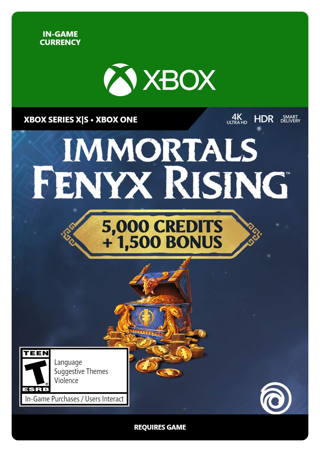 

Immortals Fenyx Rising. Overflowing Credits Pack. 6500 кредитов [Xbox, Цифровая версия] (Цифровая версия)