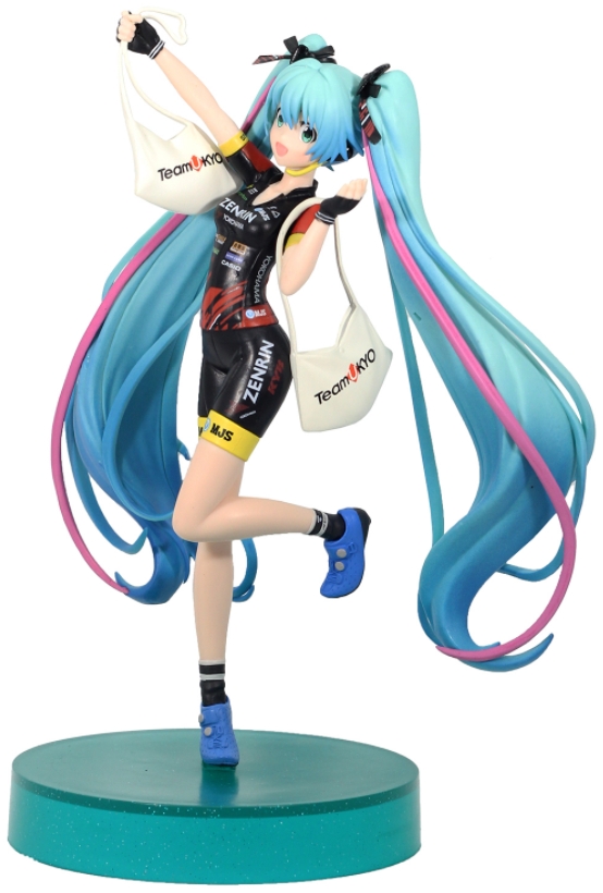

Фигурка Hatsune Miku Racing: Racing Miku 2019 Team UKYO Espresto est Print&Hair (17 см)