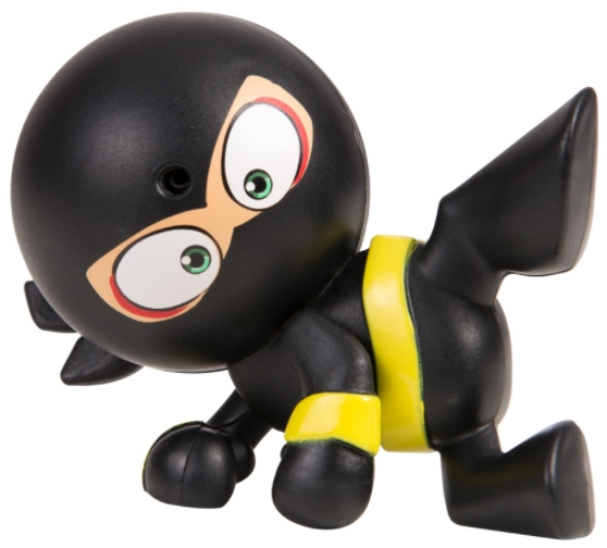 

Фигурка Fart Ninjas: Ниндзя пукающий боковой удар (чёрный)