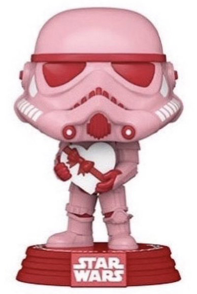 

Фигурка Funko POP: Star Wars Valentines – Stormtrooper With Heart Bobble-Head POP 3.75" ()