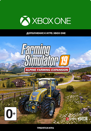 цена Farming Simulator 19. Alpine Farming Expansion. Дополнительный контент [Xbox One, Цифровая версия] (Цифровая версия)