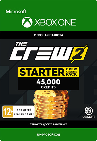 The Crew 2: Starter Crew Credits Pack (игровая валюта) [Xbox One, Цифровая версия] (Цифровая версия)