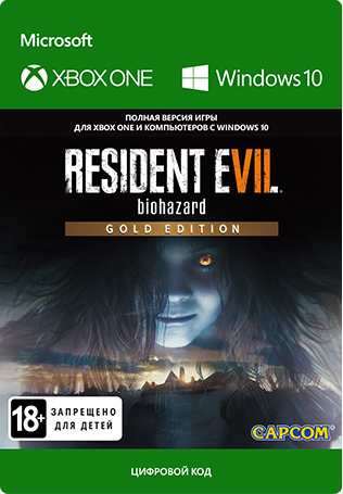 

Resident Evil 7: Biohazard. Gold Edition [Xbox One/Win10, Цифровая версия] (Цифровая версия)