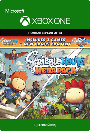 

Scribblenauts Mega Pack [Xbox One, Цифровая версия] (Цифровая версия)
