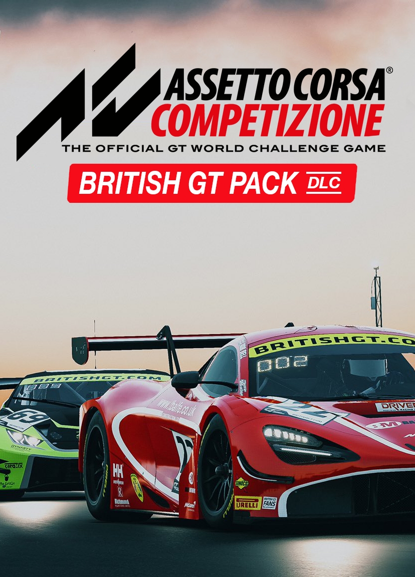 Assetto Corsa Competizione. British GT Pack. Дополнение [PC, Цифровая версия] (Цифровая версия)