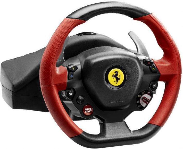 цена Руль Thrustmaster Ferrari 458 Spider Racing Wheel для Xbox One