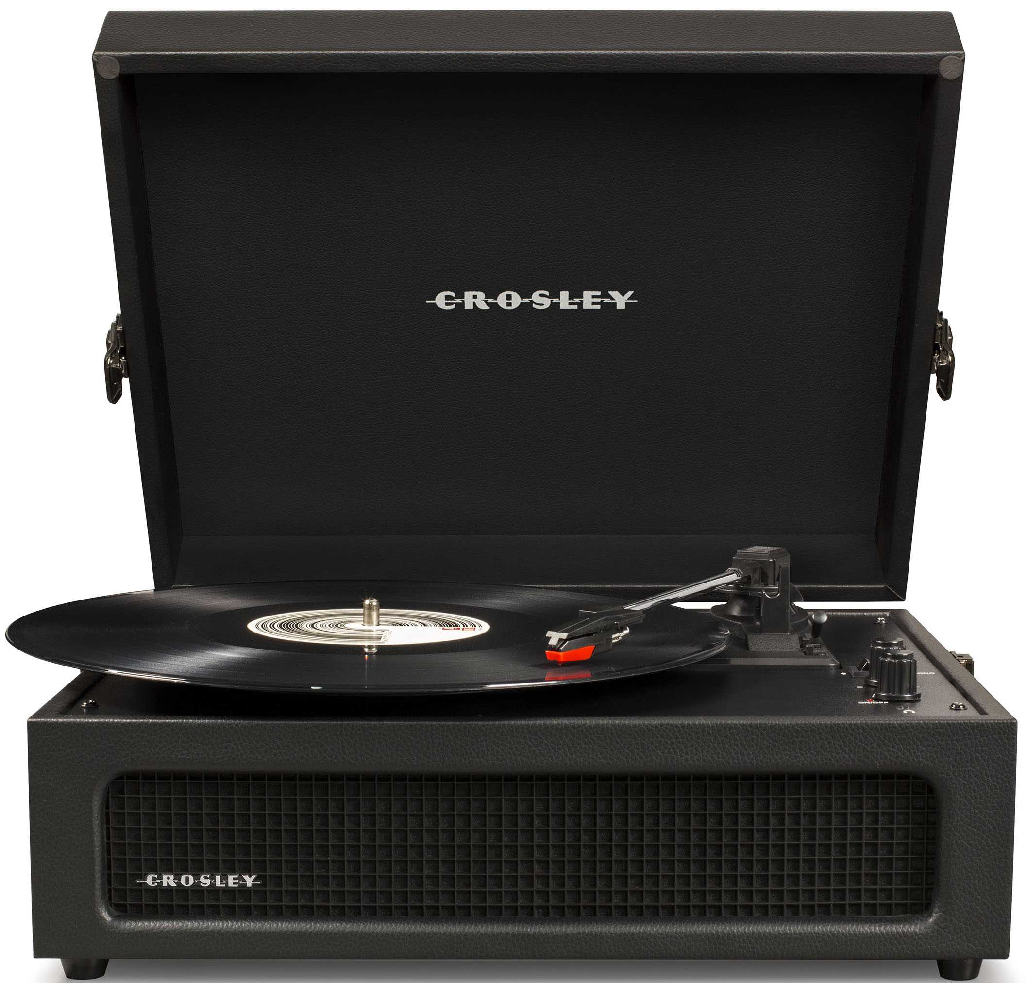 

Виниловый проигрыватель Crosley Voyager Black [CR8017A-BK]