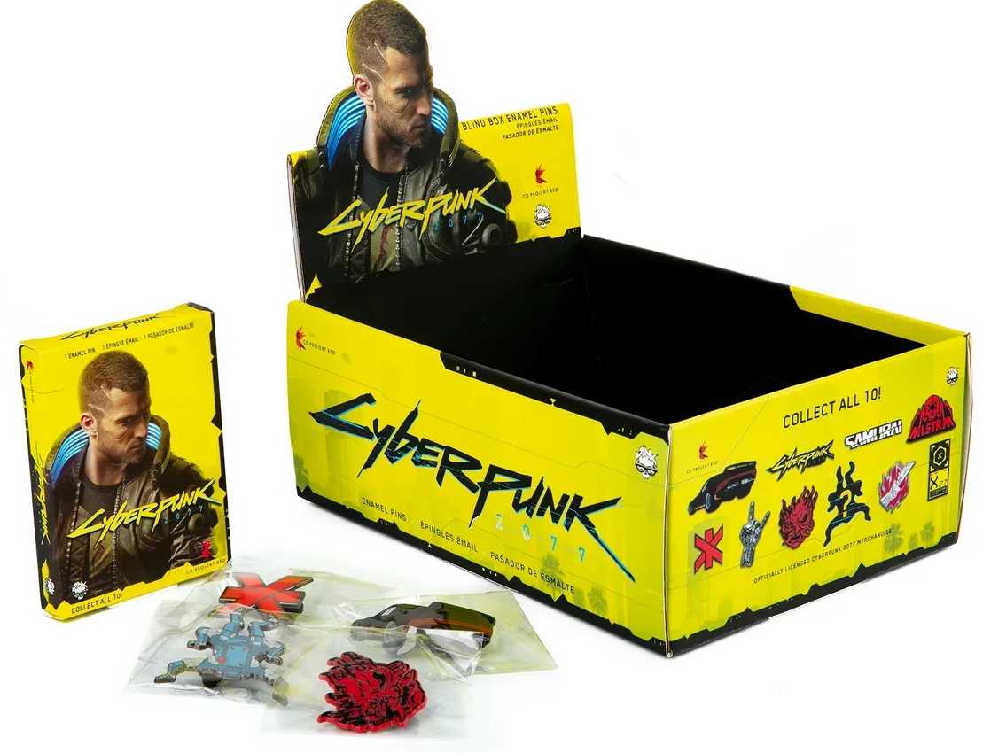 

Значок Cyberpunk 2077: Blind Bag (в ассортименте)